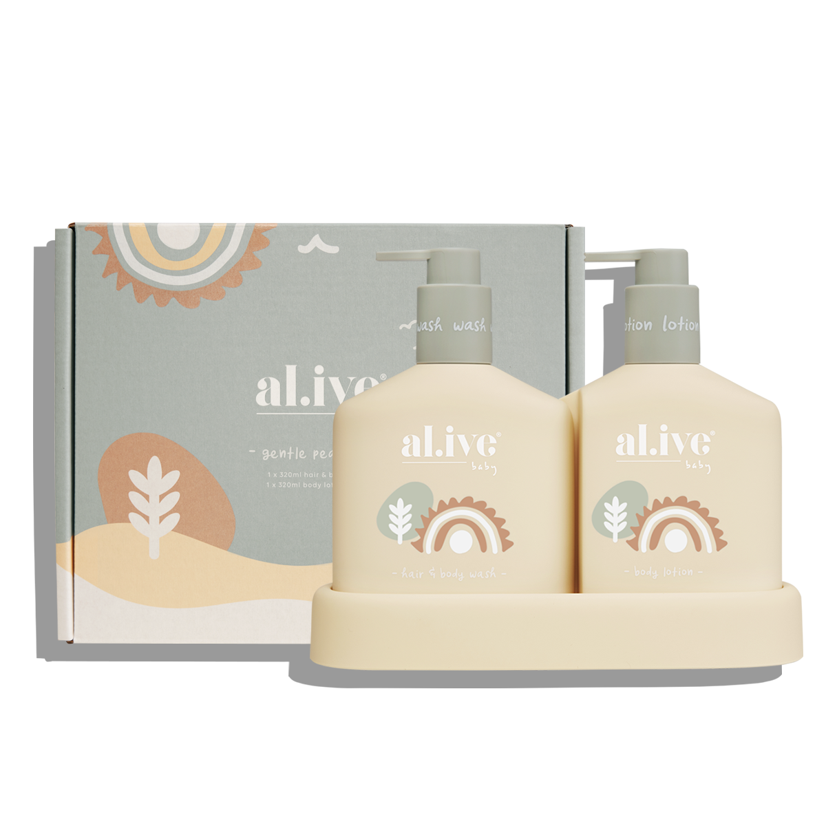 Al.ive Baby Hair and Body Duo in Gentle Pear