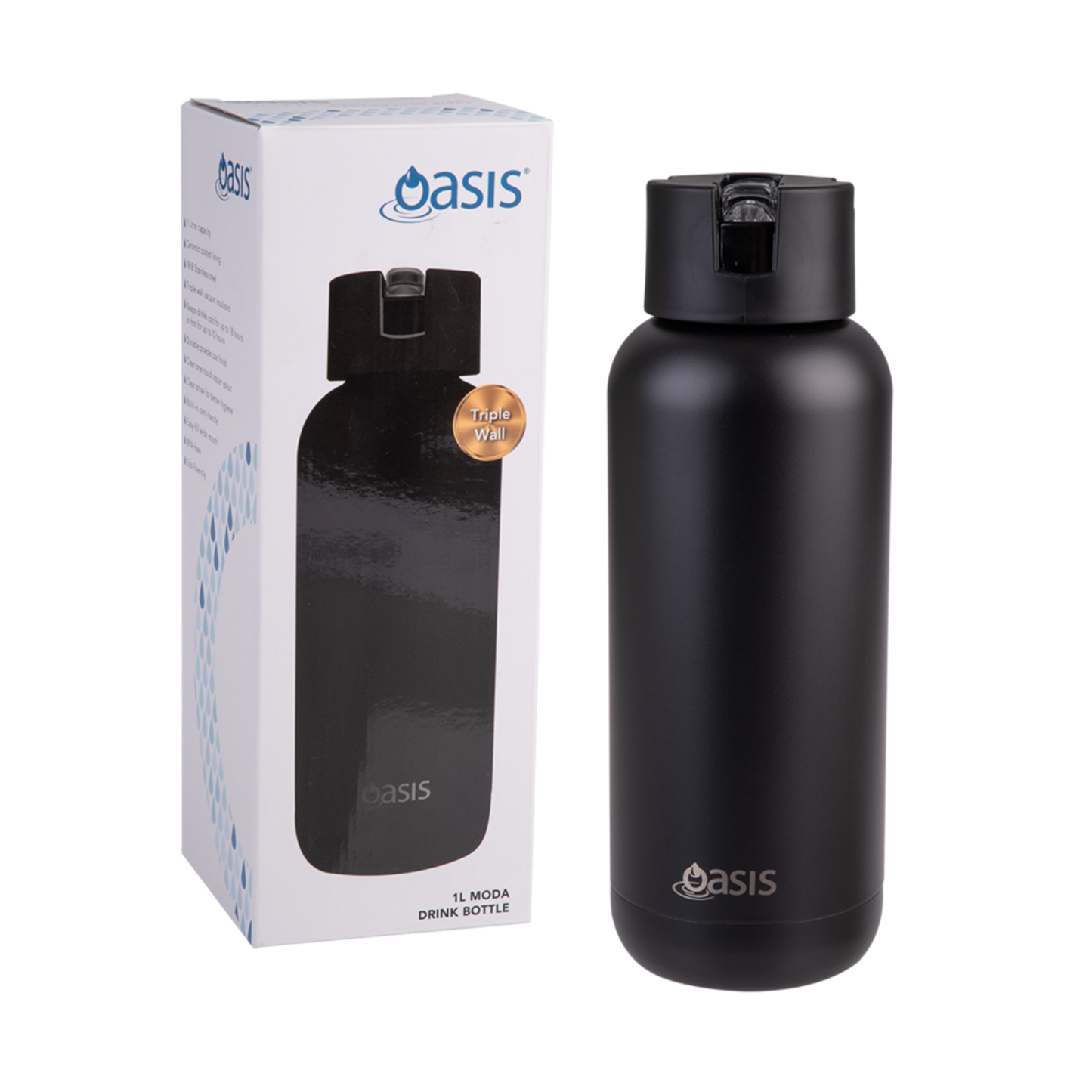 Oasis Moda 1L Water Bottle