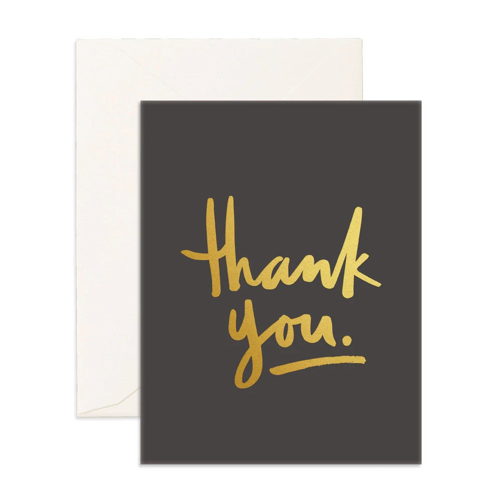 Thank You Greeting Card