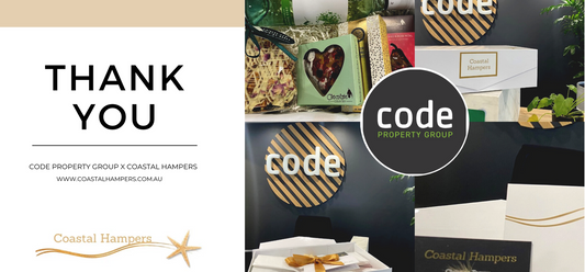 Treats for Code Property Group - Postcards by Coastal Hampers