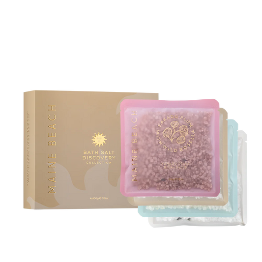 Maine Beach Bath Salt Discovery Collection