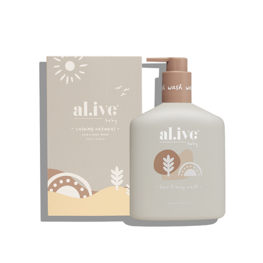 Al.ive Baby Hair and Body Wash in Calming Oat