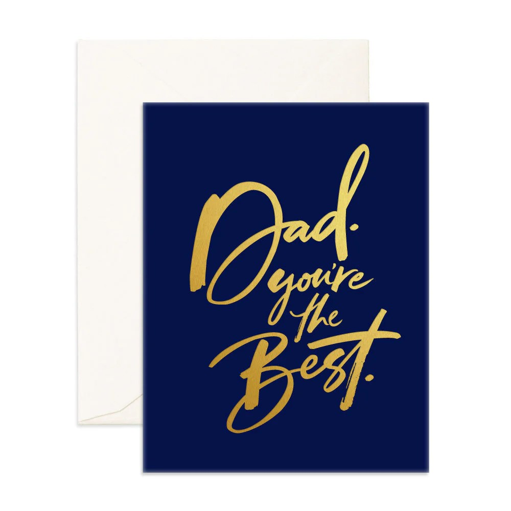 Dad you're the Best Card