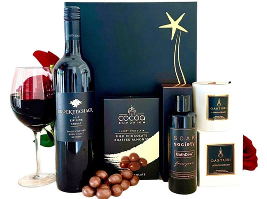 Best Gift Hampers Brisbane and Sunshine Coast. Red Wine Hamper with delivery and shipping Australia wide. 
